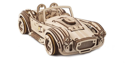 Ugears 3D-Holzpuzzle Cobra Drift Rennwagen