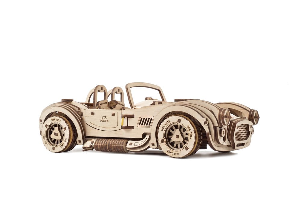 Ugears 3D-Holzpuzzle Cobra Drift Rennwagen