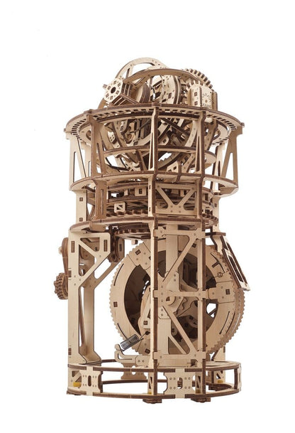 Ugears 3D-Holzpuzzle Tourbillon-Tischuhr Sternengucker
