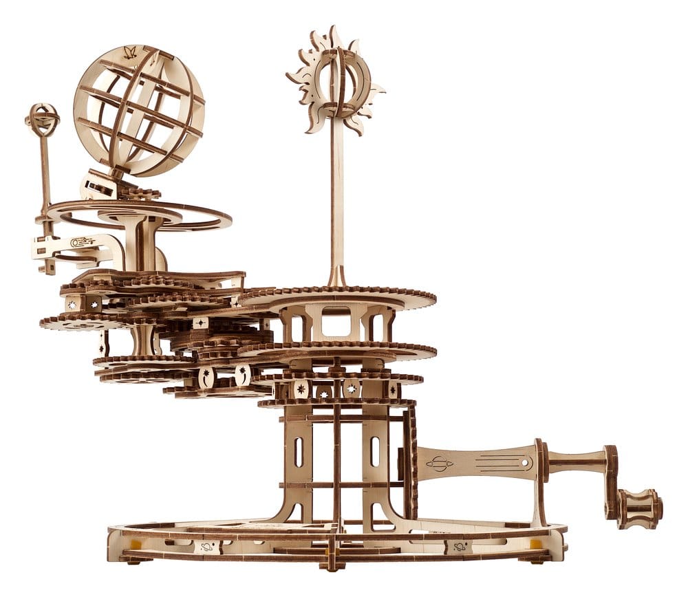 Ugears 3D-Holzpuzzle Mechanisches Tellurium