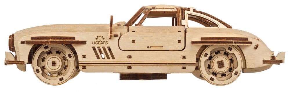 Ugears 3D-Holzpuzzle Flügeltüren-Sportcoupé