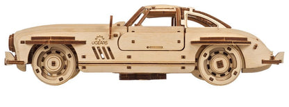Ugears 3D-Holzpuzzle Flügeltüren-Sportcoupé