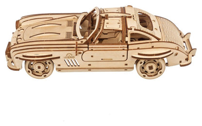 Ugears 3D-Holzpuzzle Flügeltüren-Sportcoupé