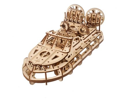 Ugears 3D-Holzpuzzle Rettungs-Luftkissenboot