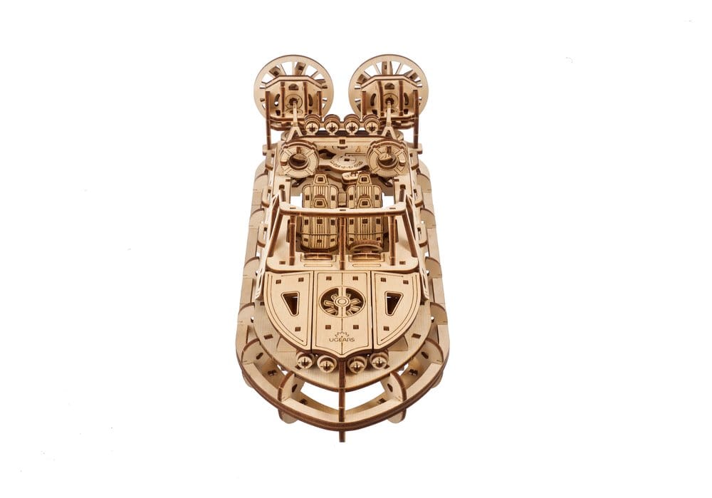 Ugears 3D-Holzpuzzle Rettungs-Luftkissenboot
