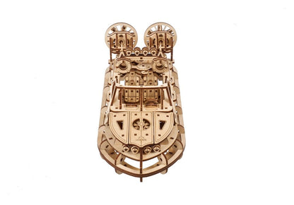 Ugears 3D-Holzpuzzle Rettungs-Luftkissenboot