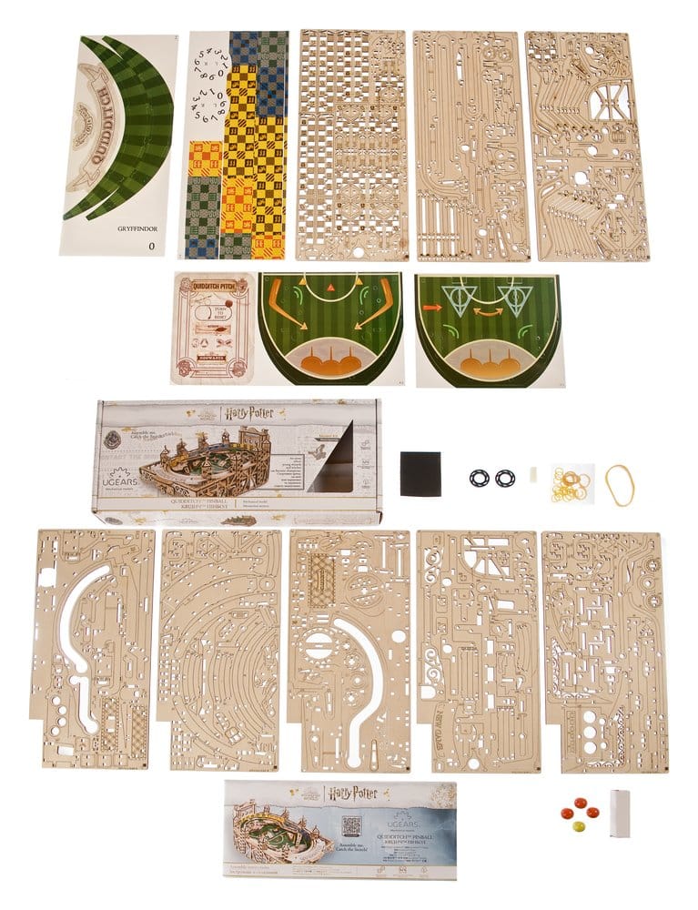 Harry Potter 3D-Holzpuzzle Quidditch Flipper