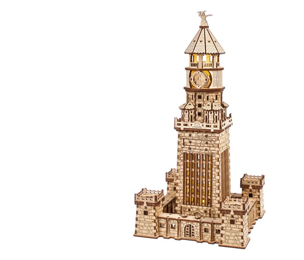Ugears 3D-Holzpuzzle Leuchtturm von Alexandria