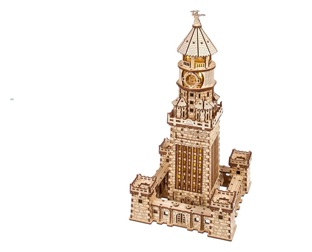 Ugears 3D-Holzpuzzle Leuchtturm von Alexandria