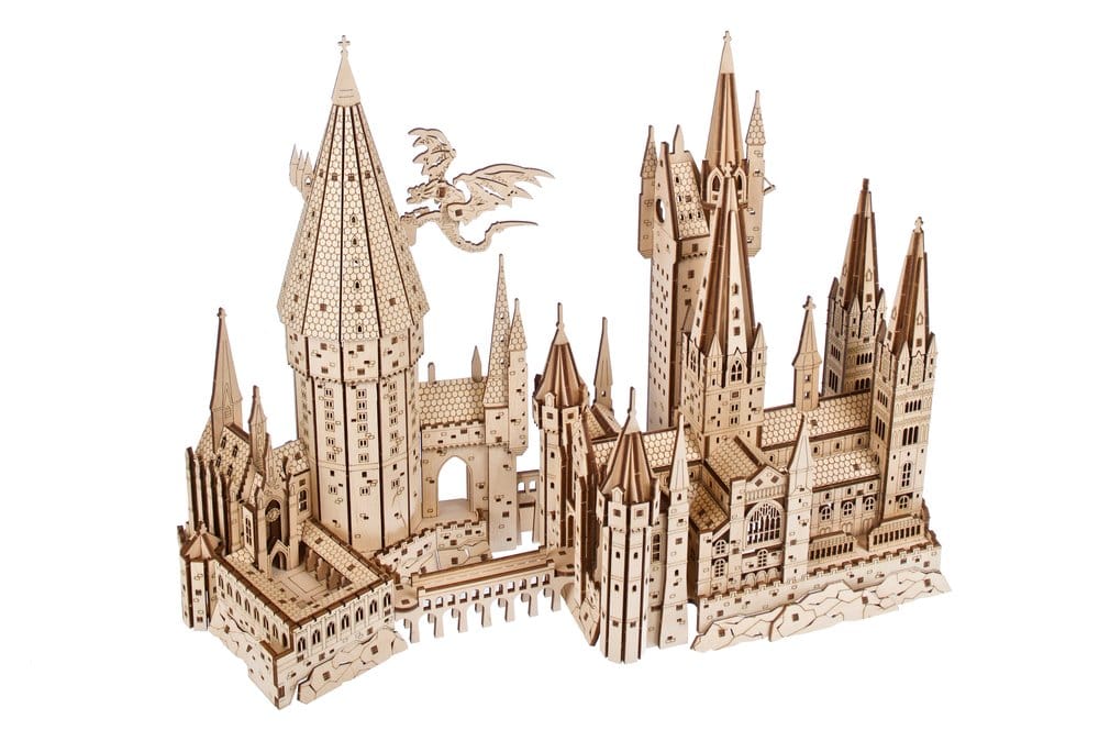 Harry Potter 3D-Holzpuzzle Schloss Hogwarts