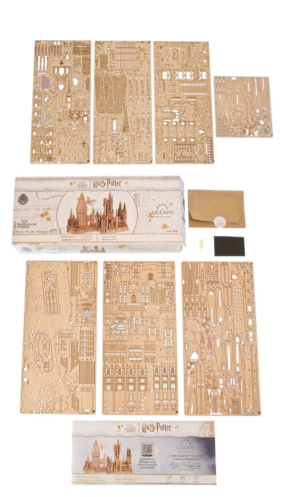 Harry Potter 3D-Holzpuzzle Schloss Hogwarts