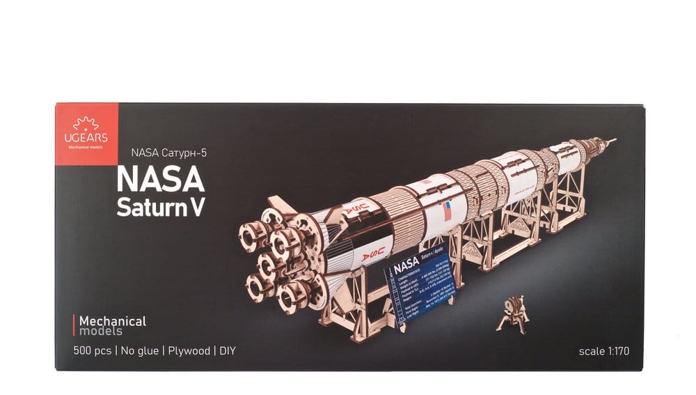 NASA 3D-Holzpuzzle Saturn V