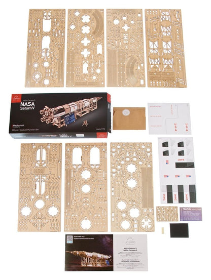 NASA 3D-Holzpuzzle Saturn V