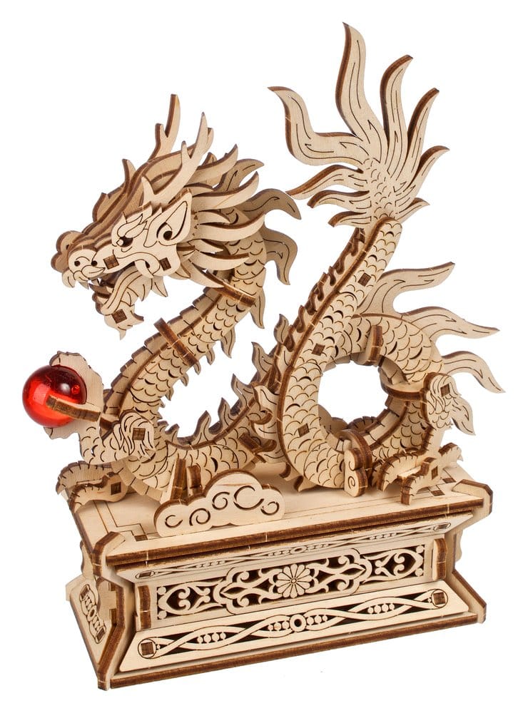 Ugears 3D-Holzpuzzle Holzdrache
