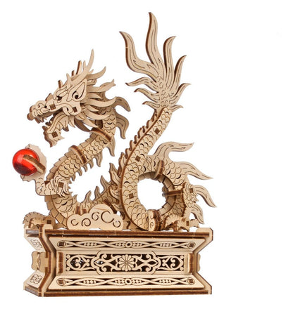 Ugears 3D-Holzpuzzle Holzdrache