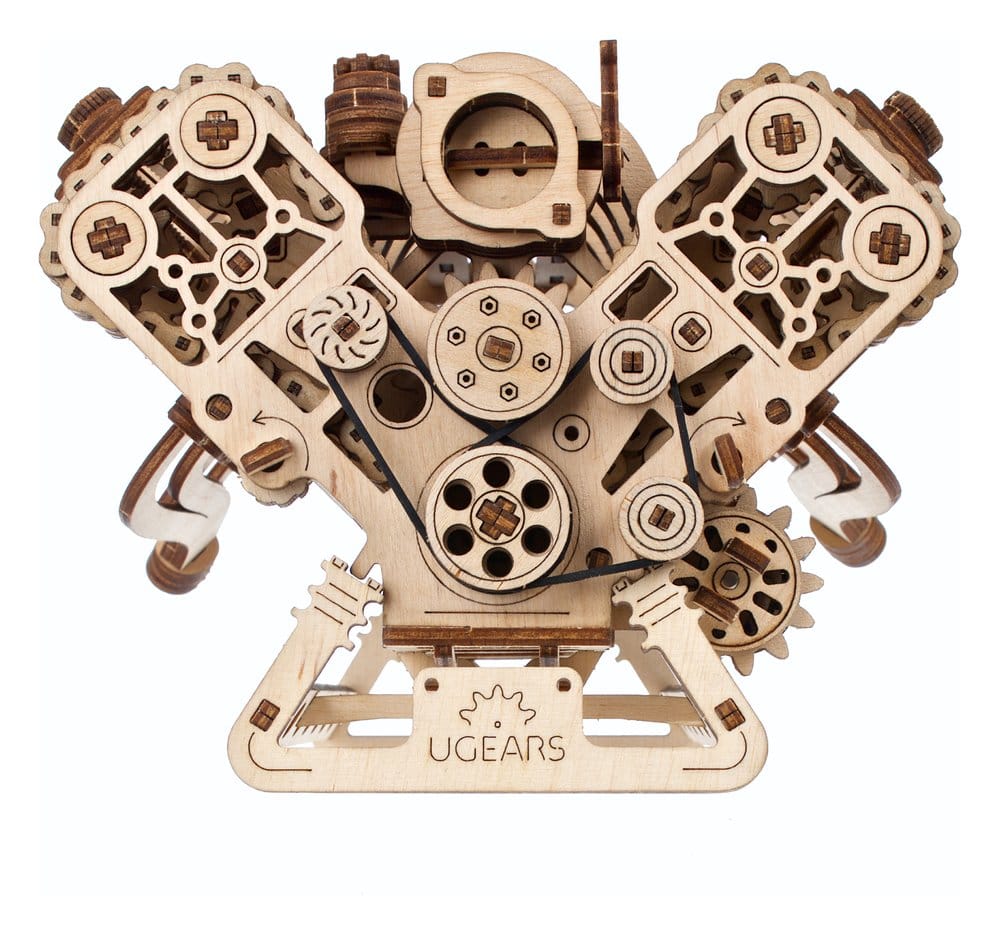 Ugears 3D-Holzpuzzle V8-Motor