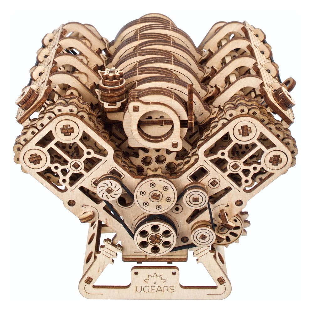 Ugears 3D-Holzpuzzle V8-Motor
