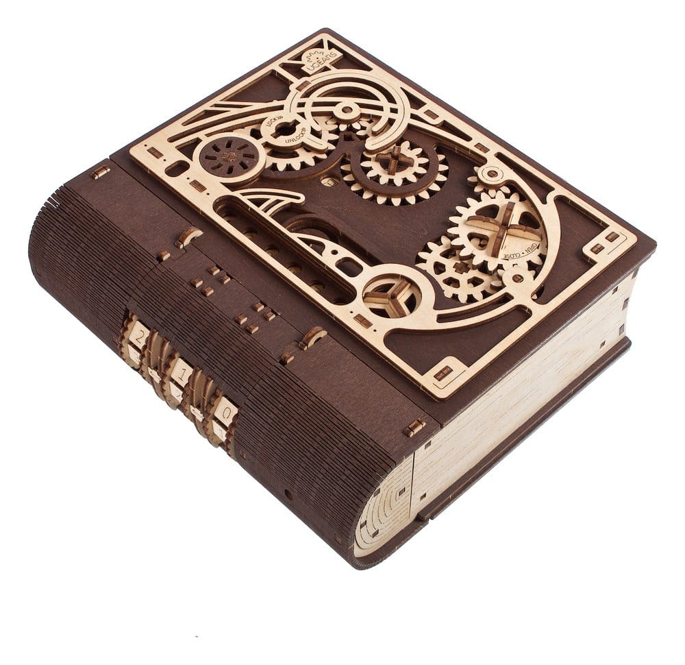Ugears 3D-Holzpuzzle Buch der Geheimnisse
