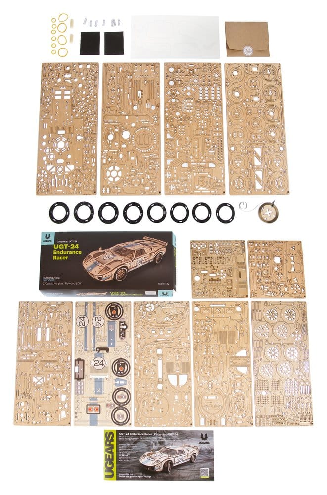 Ugears 3D-Holzpuzzle UGT-24 Endurance Racer