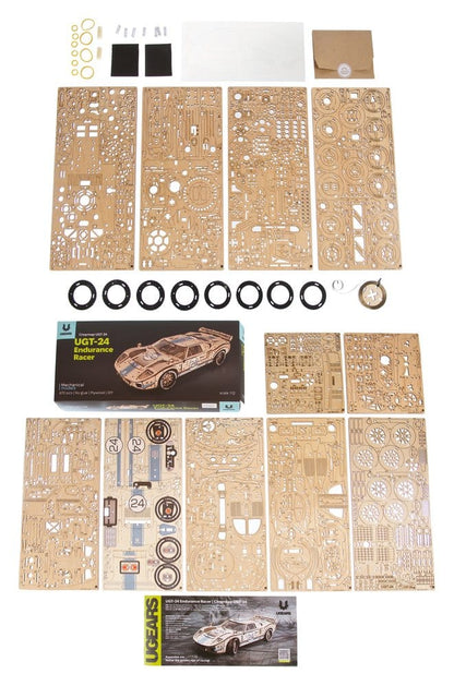 Ugears 3D-Holzpuzzle UGT-24 Endurance Racer