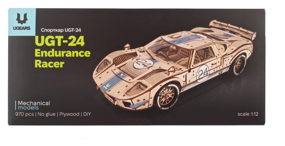 Ugears 3D-Holzpuzzle UGT-24 Endurance Racer