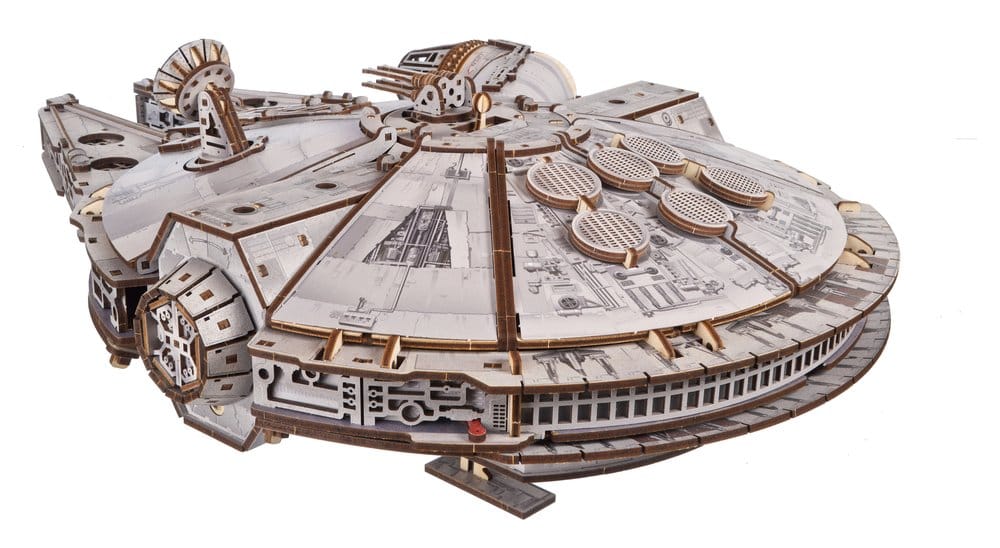 Star Wars 3D-Holzpuzzle Millennium Falcon