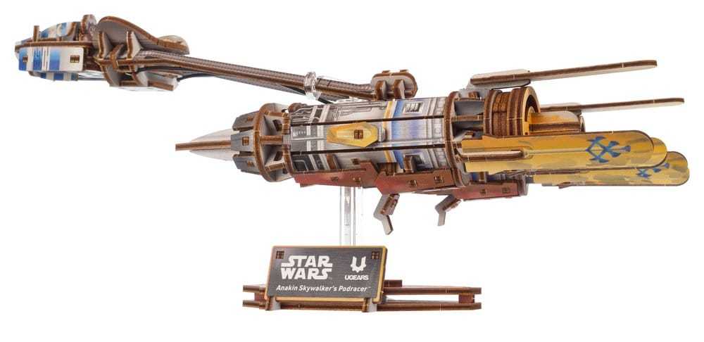 Star Wars 3D-Holzpuzzle Anakin Skywalker's Podracer