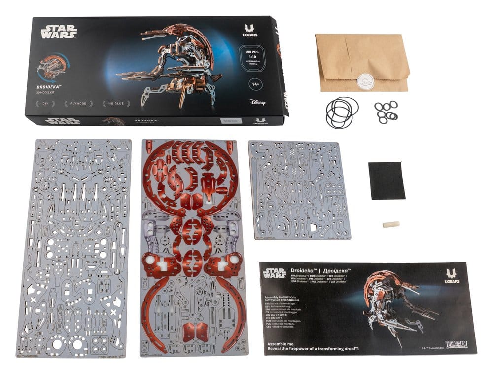 Star Wars 3D-Holzpuzzle Droideka