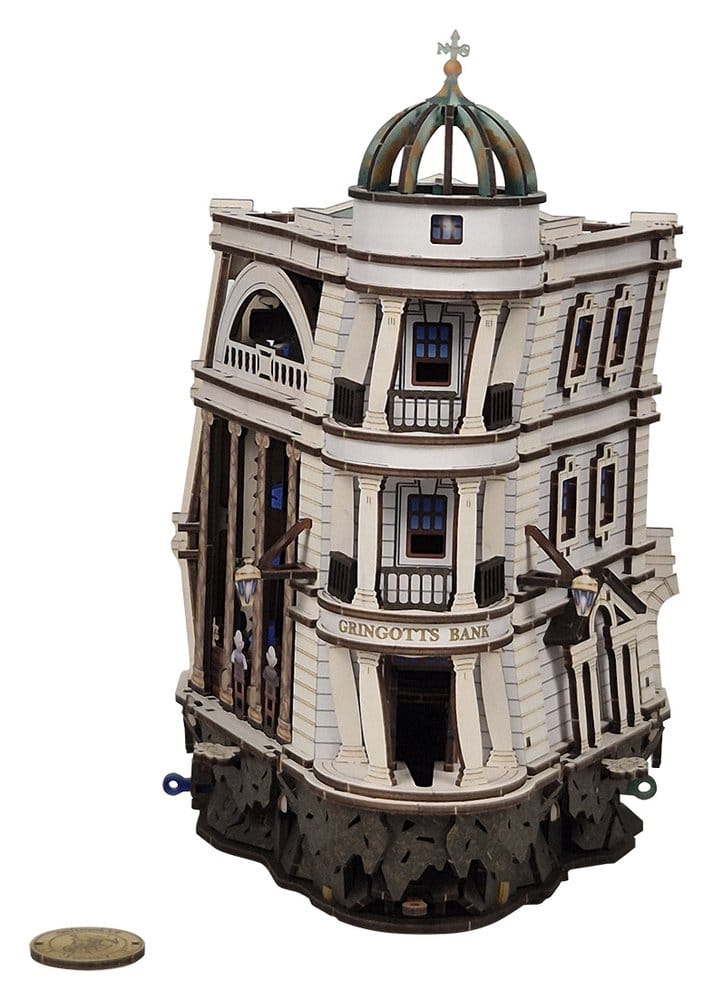 Harry Potter 3D-Holzpuzzle Gringotts Bank Murmelbahn