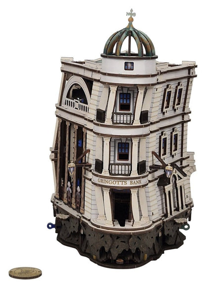 Harry Potter 3D-Holzpuzzle Gringotts Bank Murmelbahn