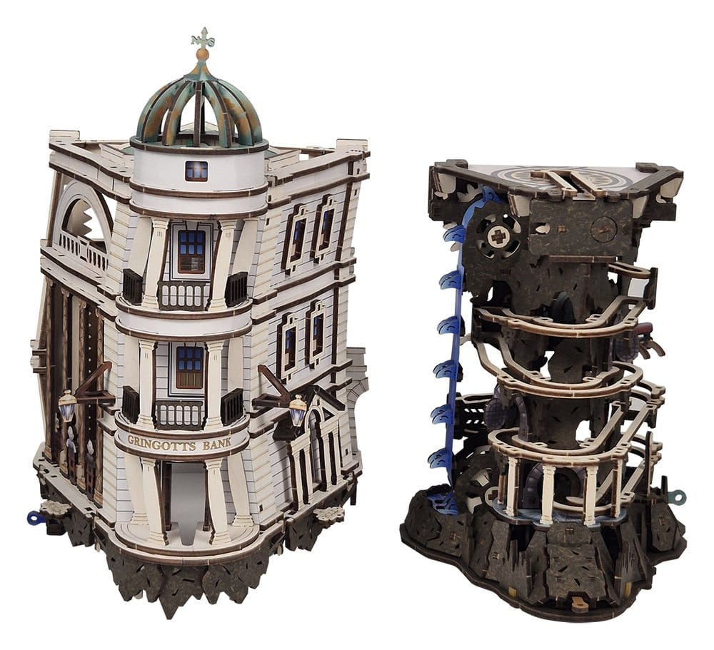 Harry Potter 3D-Holzpuzzle Gringotts Bank Murmelbahn