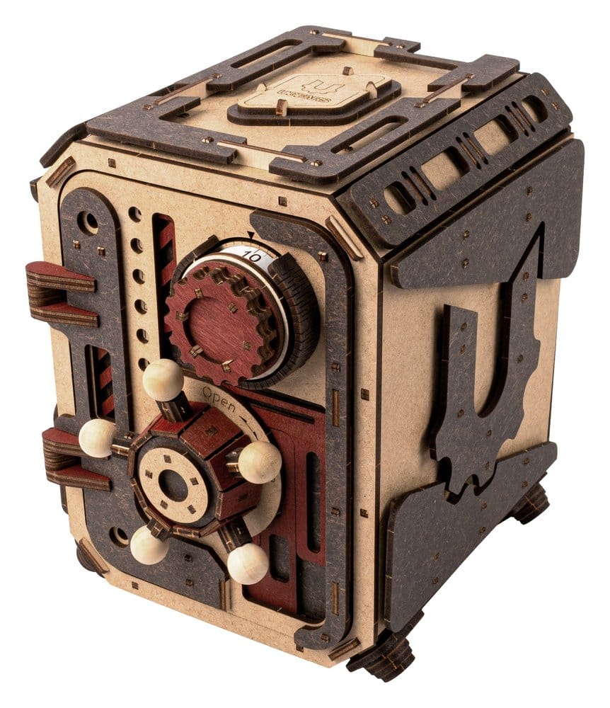 Ugears 3D Modellbausatz aus Holz Safe Too 17 cm