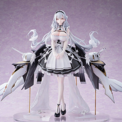 Azur Lane PVC Figur 1/6 Shira Heavy Armament Ver. 26 cm