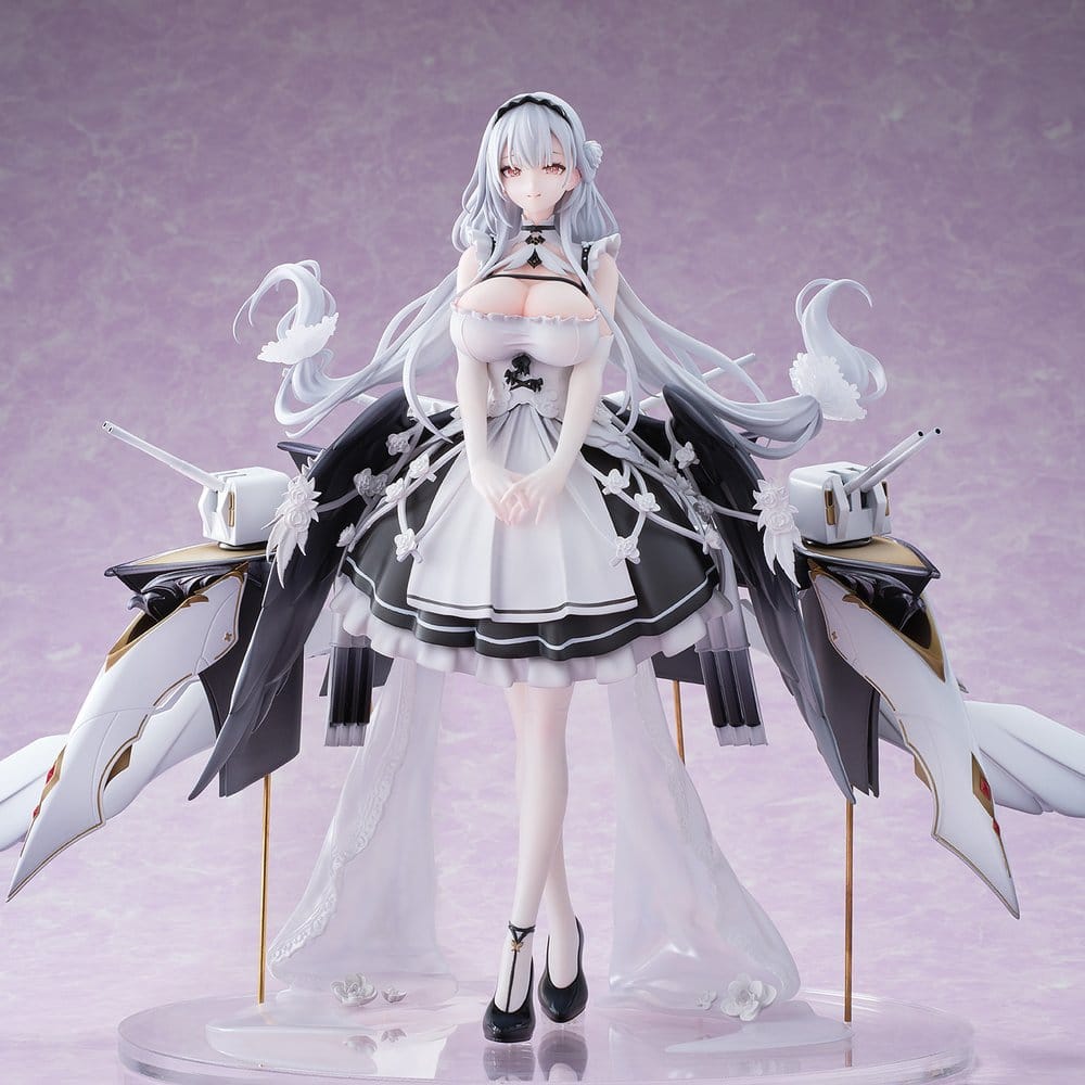 Azur Lane PVC Figur 1/6 Shira Heavy Armament Ver. 26 cm