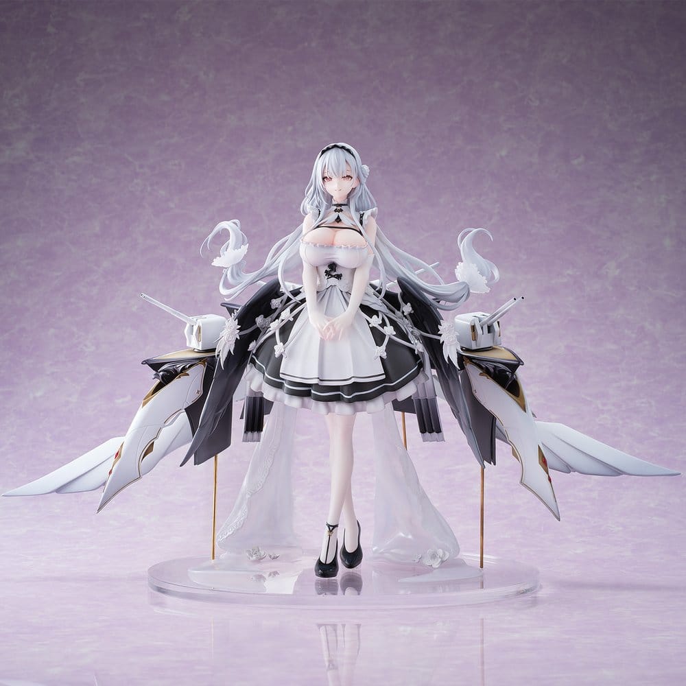 Azur Lane PVC Figur 1/6 Shira Heavy Armament Ver. 26 cm