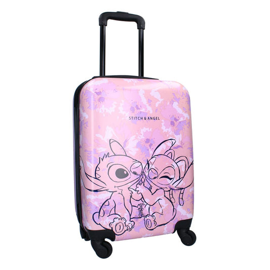 Lilo & Stitch Koffer Trolley Ohana Forever pink 46 cm