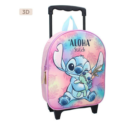 Lilo & Stitch Rucksack Trolley 3D Great Escapes 32 cm