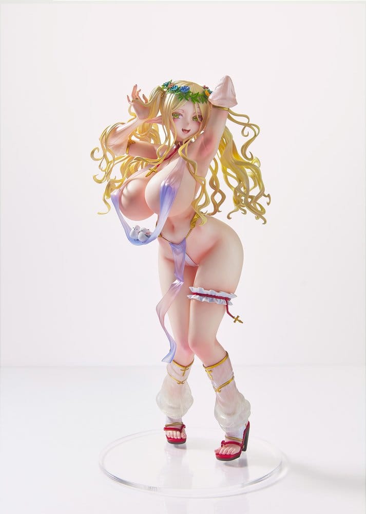 Original Character Elf Village Series PVC Figur 1/6 4th Villager Priscilla Bathing Suit Ver. 25 cm