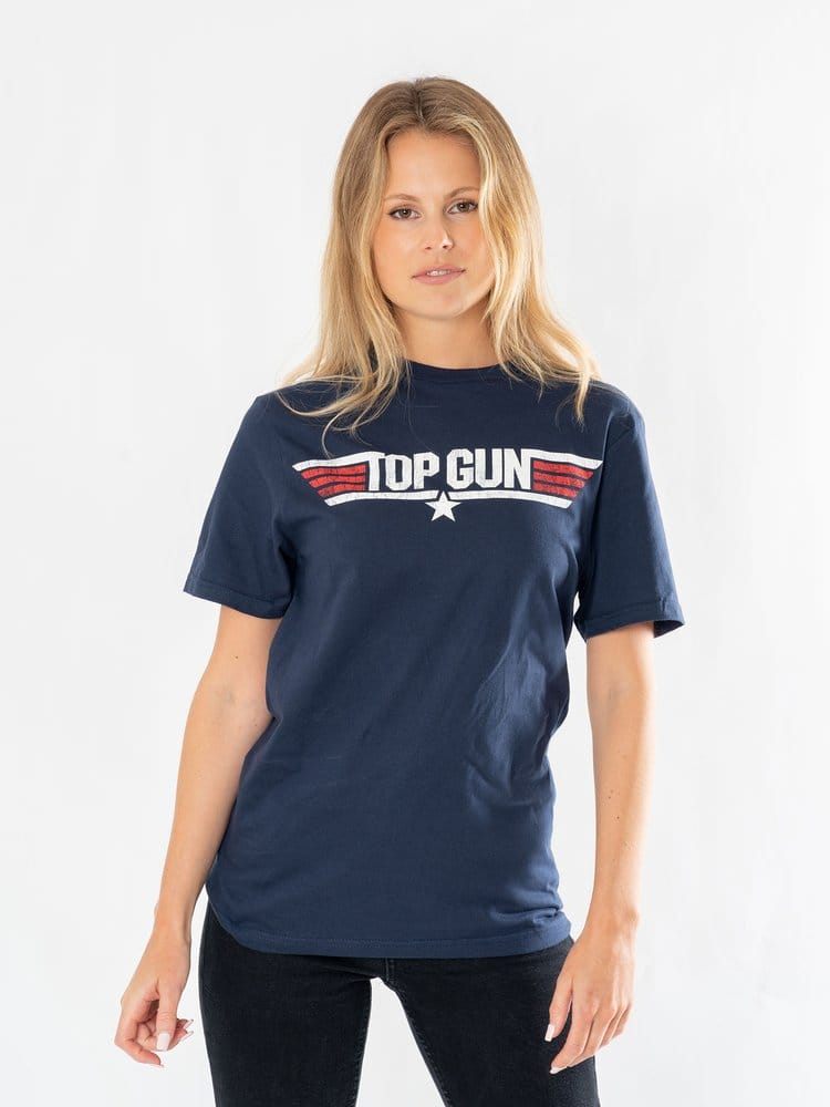 Top Gun T-Shirt Logo Größe L