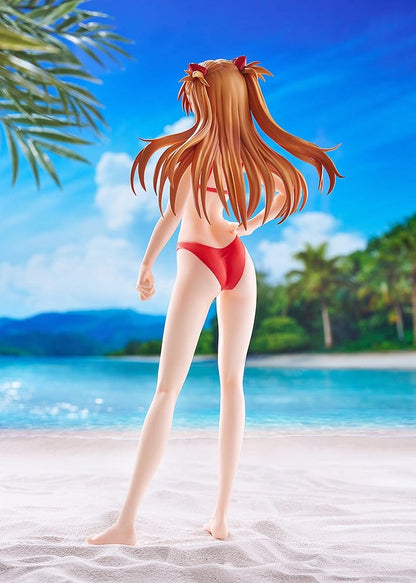 Rebuild of Evangelion Pop Up Parade Beach Queens Asuka Shikinami Langley (Bikini Style) L Size 23 cm