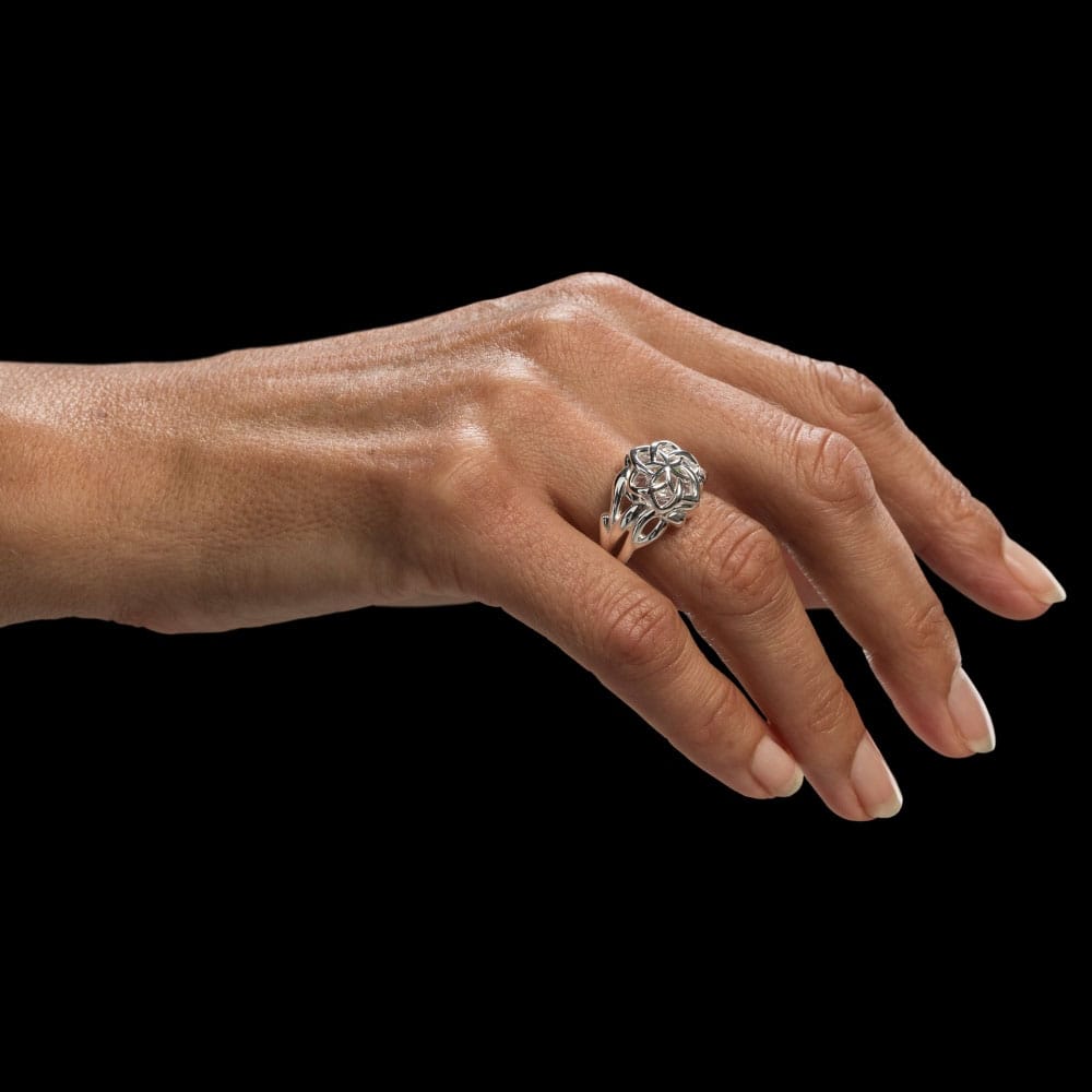 Herr der Ringe Nenya Galadriel's Ring (Sterling Silber) Größe 7.25