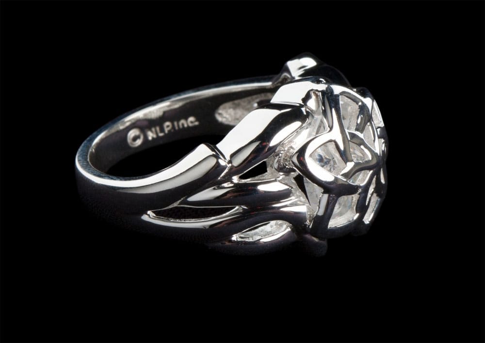 Herr der Ringe Nenya Galadriel's Ring (Sterling Silber) Größe 7.25