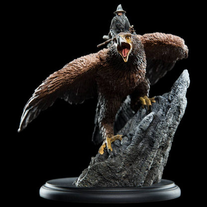 Herr der Ringe Statue Gandalf on Gwaihir 15 cm