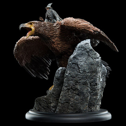 Herr der Ringe Statue Gandalf on Gwaihir 15 cm