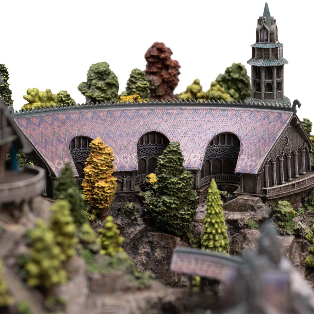 Der Herr der Ringe Miniatur Umgebung Rivendell 28 cm