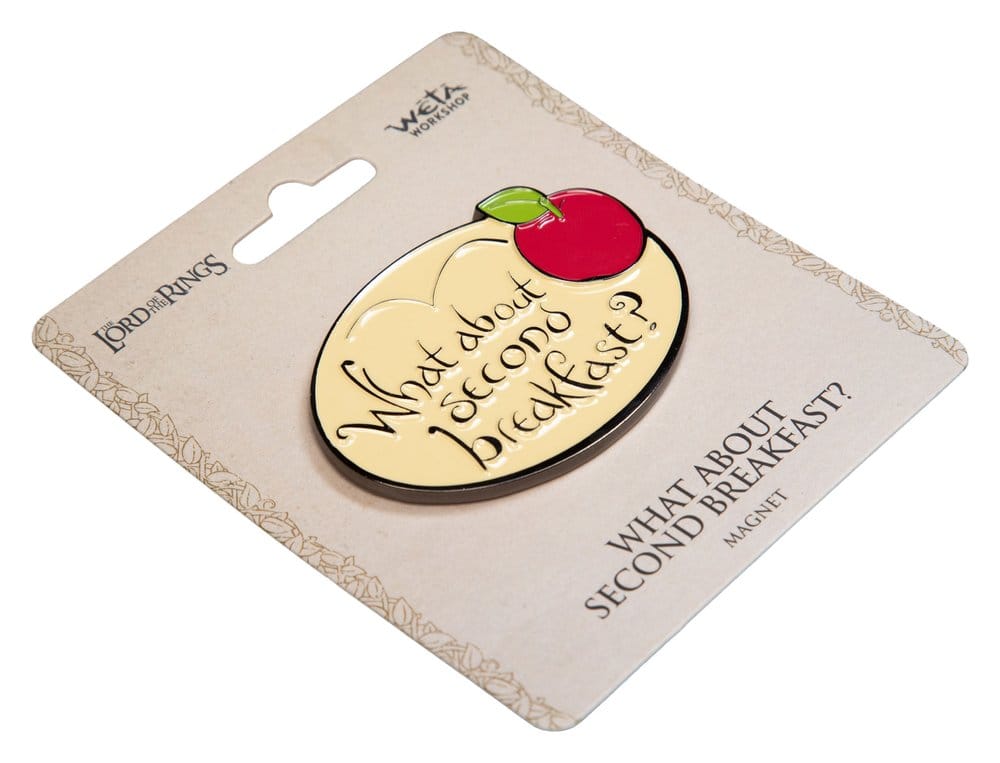 Herr der Ringe Magnet What About Second Breakfast? (Enamel) 7 cm