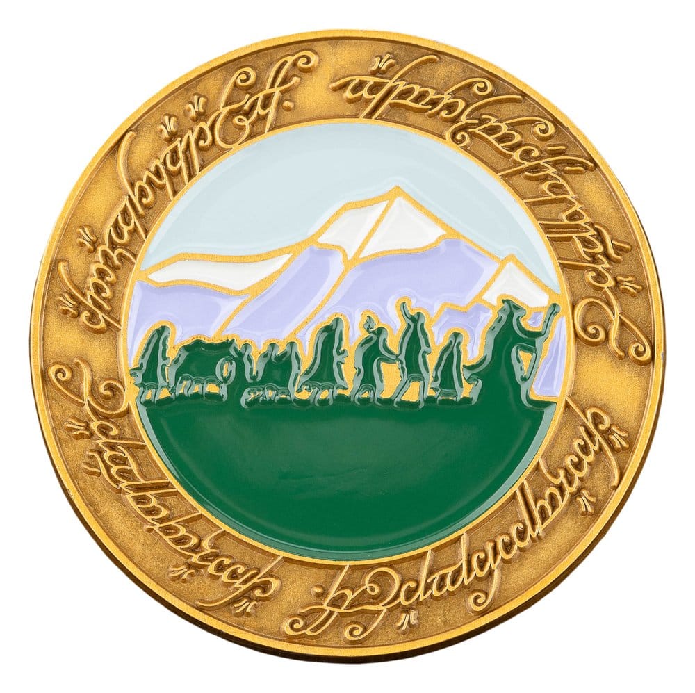 Herr der Ringe Ansteck-Pin The Fellowship 4 cm