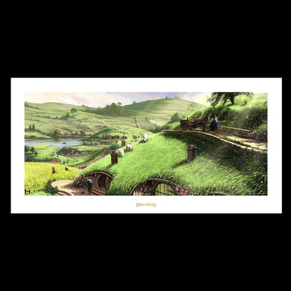 Herr der Ringe Kunstdruck Disturber of the Peace 59 x 30 cm