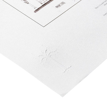 Herr der Ringe Bauplan Kunstdruck The Courtyard of Minas Tirith 59 x 42 cm