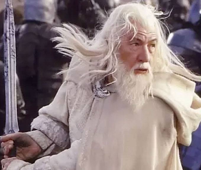 Der Herr der Ringe Figures of Fandom PVC Statue Gandalf der Weiße 23 cm